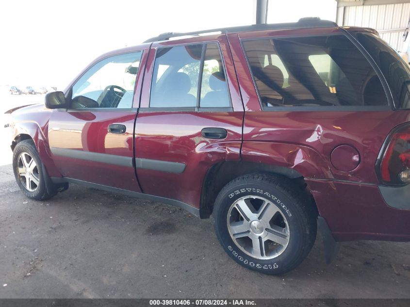 2005 Chevrolet Trailblazer Ls/Lt VIN: 1GNDT13S452293657 Lot: 39810406