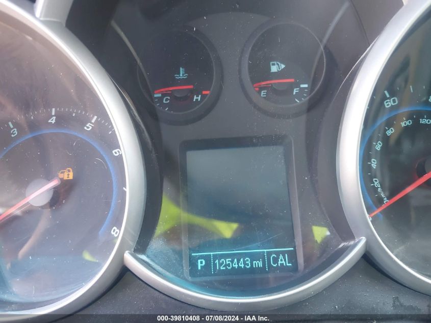 2012 Chevrolet Cruze 1Lt VIN: 1G1PF5SC5C7384279 Lot: 39810408