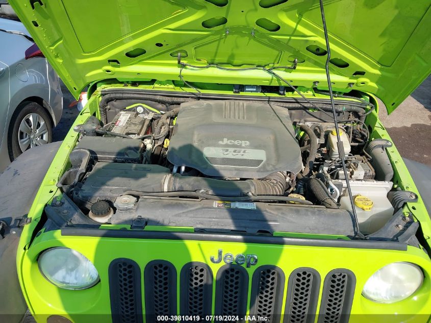 2012 Jeep Wrangler Sport VIN: 1C4GJWAG3CL237904 Lot: 39810419