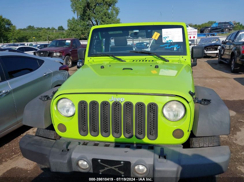 2012 Jeep Wrangler Sport VIN: 1C4GJWAG3CL237904 Lot: 39810419