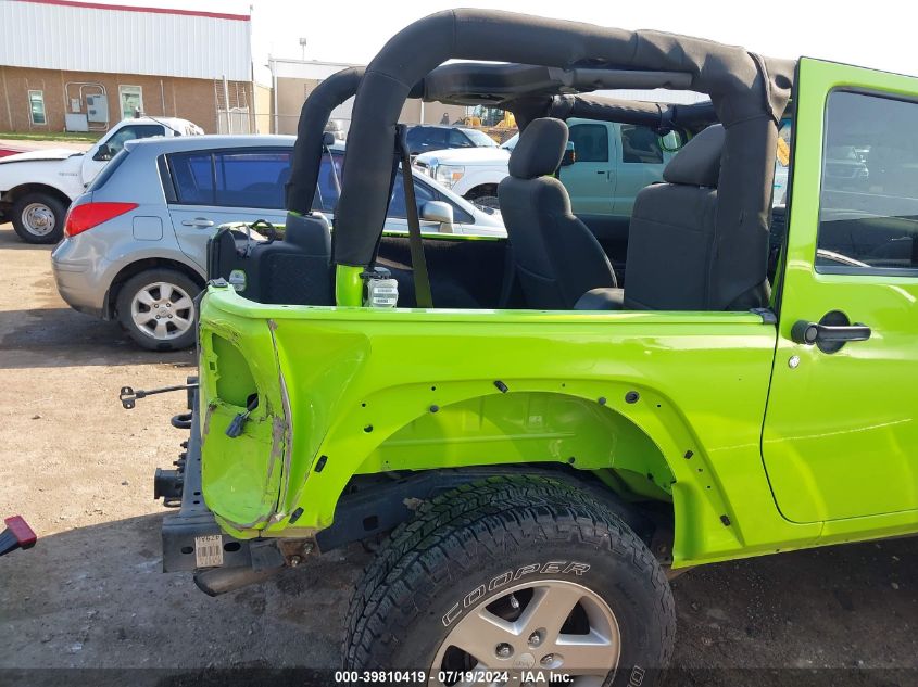 2012 Jeep Wrangler Sport VIN: 1C4GJWAG3CL237904 Lot: 39810419