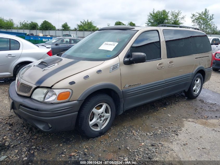 2005 Pontiac Montana M16 W/1Sa Pkg. VIN: 1GMDV23E05D152152 Lot: 40351209