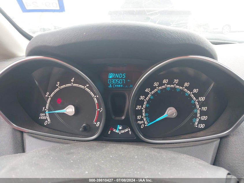 VIN 3FADP4BJ2KM135674 2019 FORD FIESTA SE