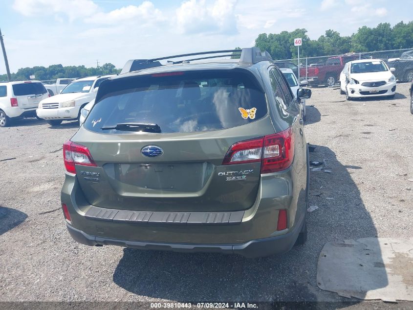 2015 Subaru Outback 2.5I Limited VIN: 4S4BSALC3F3258921 Lot: 39810443