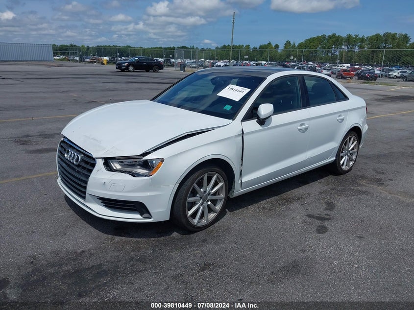 2015 Audi A3 2.0T Premium VIN: WAUBFGFF0F1086938 Lot: 39621445