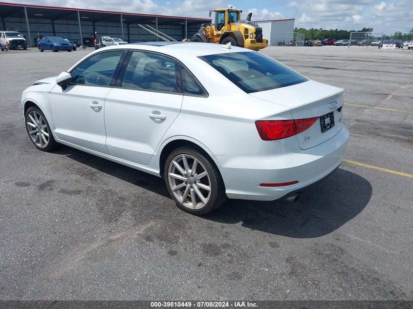 2015 Audi A3 2.0T Premium VIN: WAUBFGFF0F1086938 Lot: 39621445