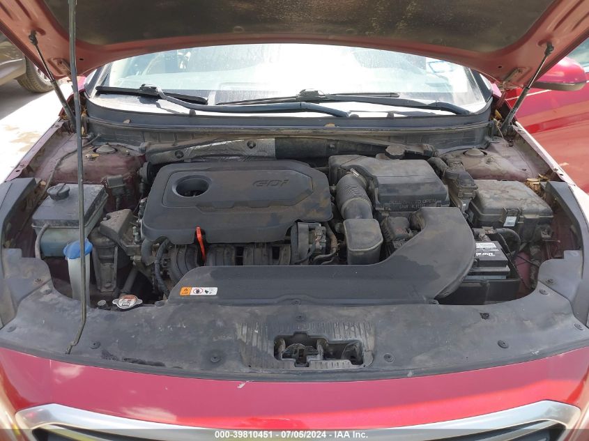 2015 Hyundai Sonata Se VIN: 5NPE24AF5FH244457 Lot: 39810451