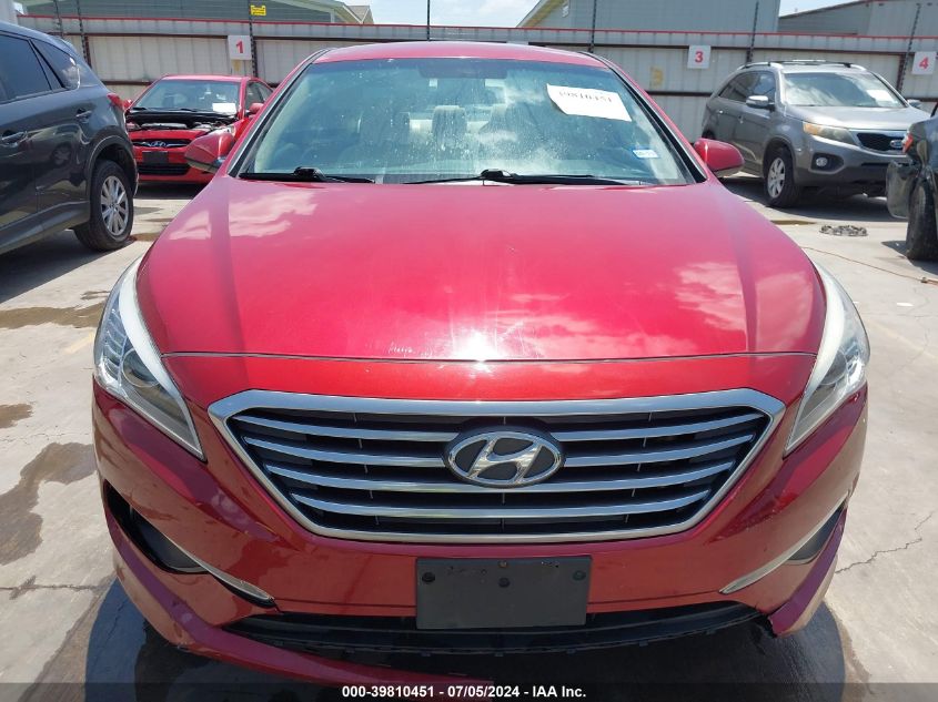 2015 Hyundai Sonata Se VIN: 5NPE24AF5FH244457 Lot: 39810451