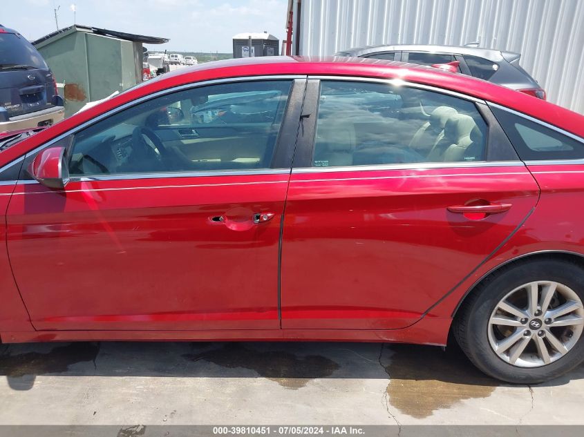 2015 Hyundai Sonata Se VIN: 5NPE24AF5FH244457 Lot: 39810451