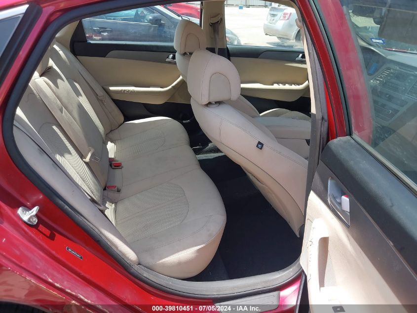 2015 Hyundai Sonata Se VIN: 5NPE24AF5FH244457 Lot: 39810451