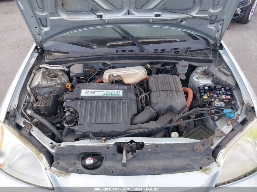 2003 Honda Civic Hybrid VIN: JHMES966X3S019145 Lot: 39810461