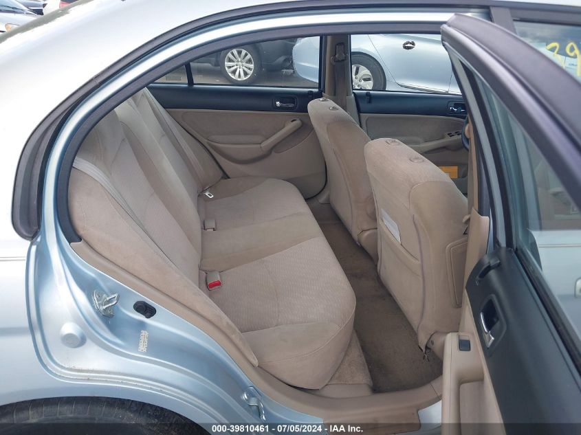 2003 Honda Civic Hybrid VIN: JHMES966X3S019145 Lot: 39810461