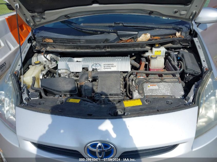 2010 Toyota Prius Iii VIN: JTDKN3DU6A0140919 Lot: 39810471