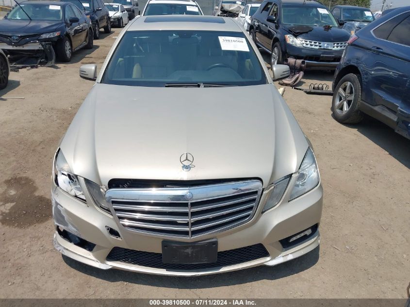 2011 Mercedes-Benz E 350 E 350 Sport VIN: WDDHF5GB7BA498206 Lot: 39810500