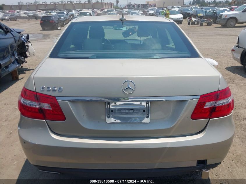 2011 Mercedes-Benz E 350 E 350 Sport VIN: WDDHF5GB7BA498206 Lot: 39810500