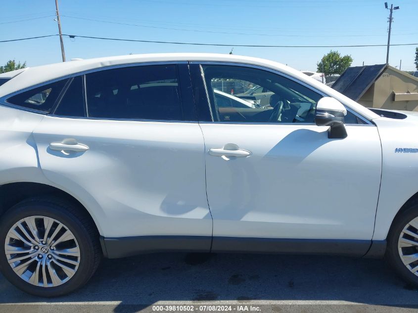 2021 Toyota Venza Limited VIN: JTEAAAAH1MJ038408 Lot: 39810502