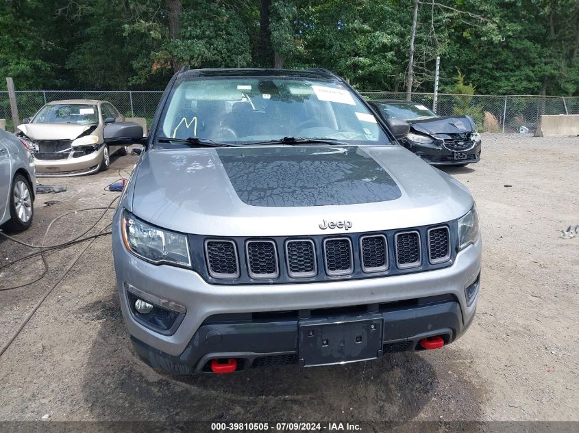 2018 Jeep Compass Trailhawk 4X4 VIN: 3C4NJDDB2JT130016 Lot: 39810505