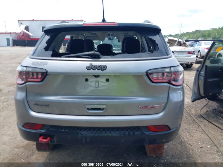 2018 Jeep Compass Trailhawk 4X4 VIN: 3C4NJDDB2JT130016 Lot: 39810505