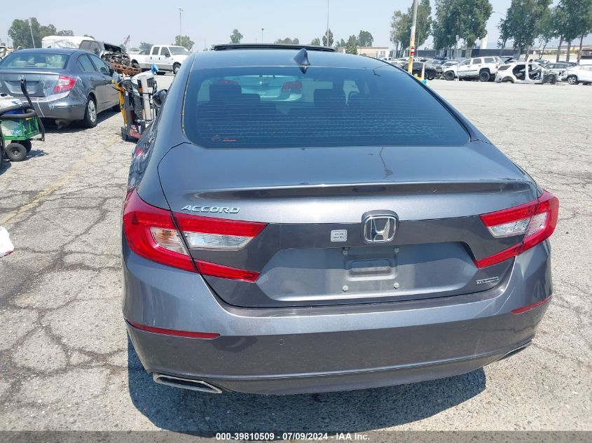 2018 Honda Accord Touring VIN: 1HGCV1F92JA078657 Lot: 39810509