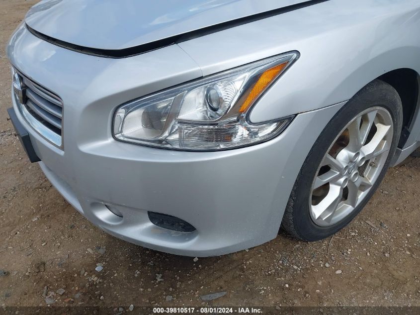 2013 Nissan Maxima 3.5 Sv VIN: 1N4AA5AP4DC842893 Lot: 39810517