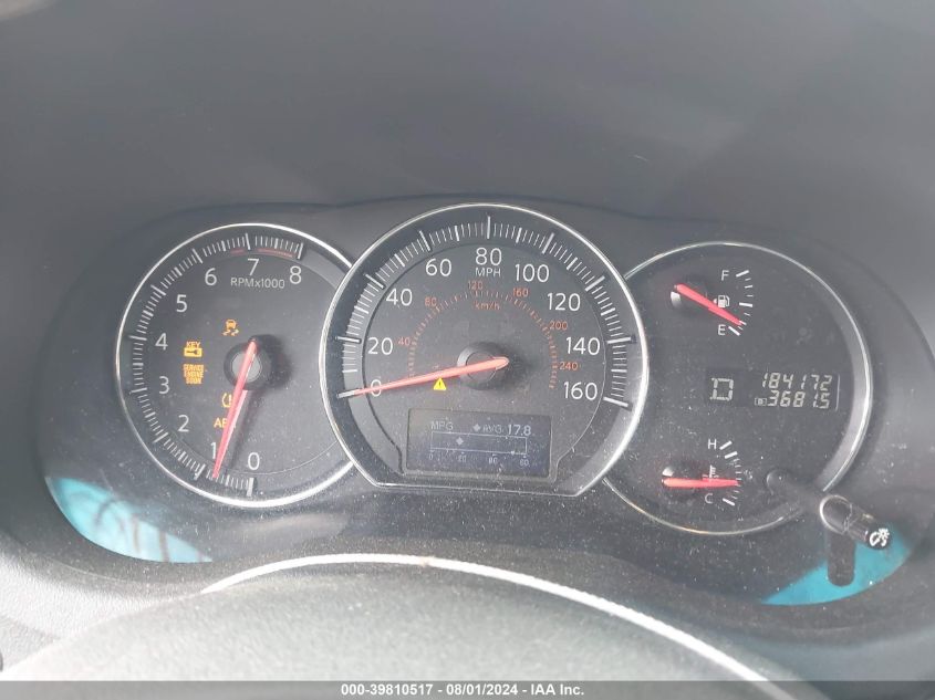 2013 Nissan Maxima 3.5 Sv VIN: 1N4AA5AP4DC842893 Lot: 39810517