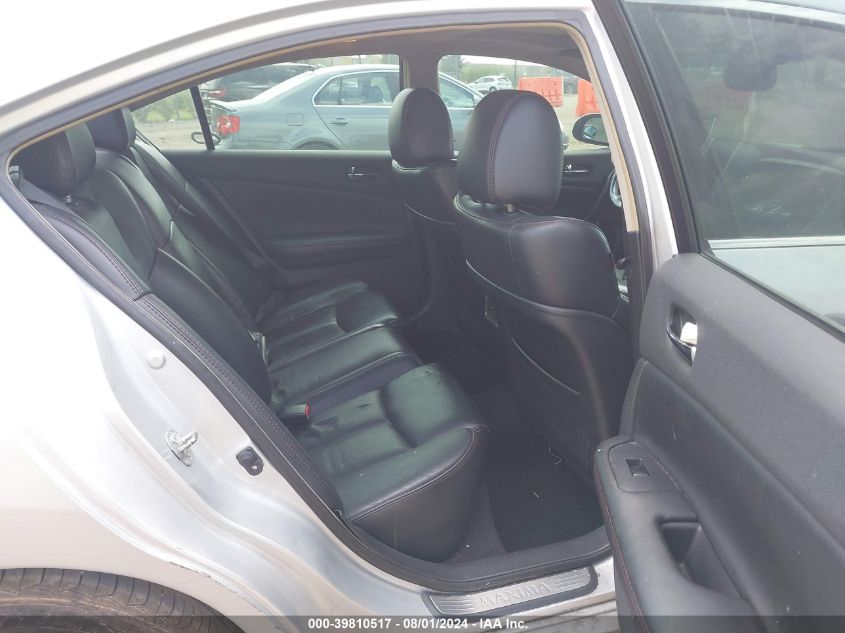 2013 Nissan Maxima 3.5 Sv VIN: 1N4AA5AP4DC842893 Lot: 39810517