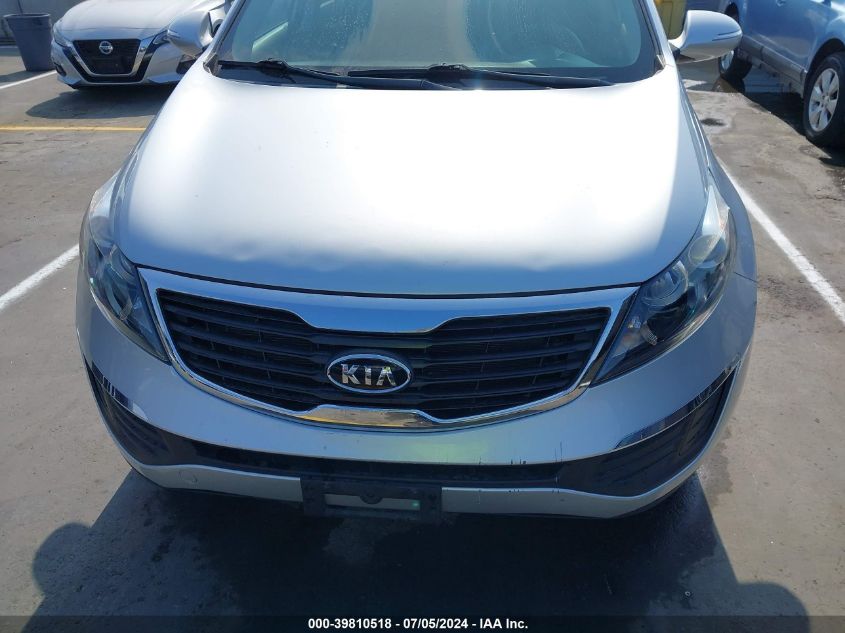 2012 Kia Sportage Lx VIN: KNDPB3A27C7186755 Lot: 39810518