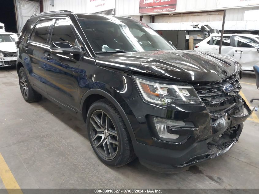 1FM5K8GT3HGD64393 2017 FORD EXPLORER - Image 1