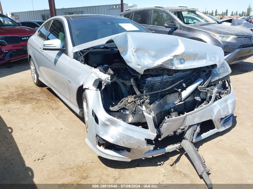 2012 Mercedes-Benz C 250 250 VIN: WDDGJ4HB4CF856630 Lot: 39810540
