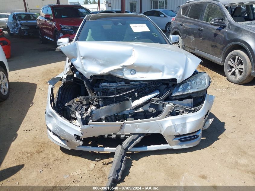 2012 Mercedes-Benz C 250 250 VIN: WDDGJ4HB4CF856630 Lot: 39810540