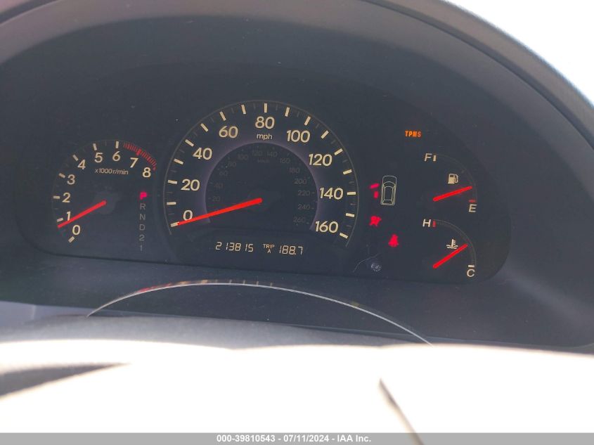 2010 Honda Odyssey Ex VIN: 5FNRL3H46AB104762 Lot: 39810543