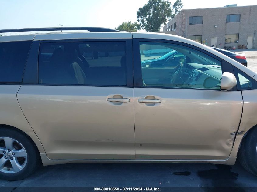 2014 Toyota Sienna Le V6 8 Passenger VIN: 5TDKK3DC1ES445506 Lot: 39810550