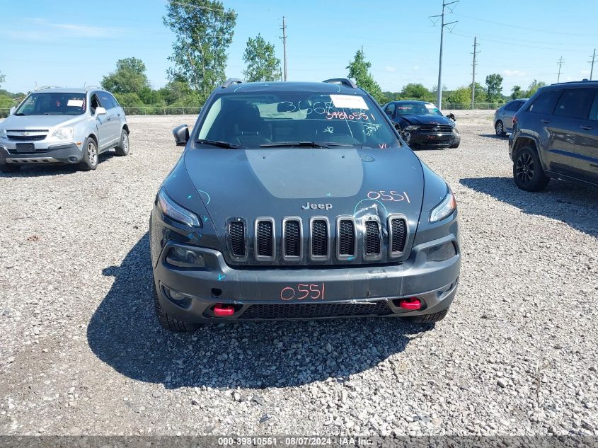 2017 Jeep Cherokee Trailhawk 4X4 VIN: 1C4PJMBS2HW503667 Lot: 39810551