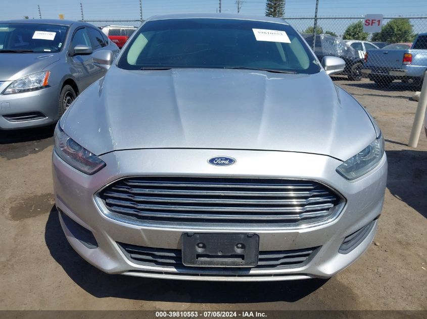 2013 FORD FUSION SE - 3FA6P0H76DR345245