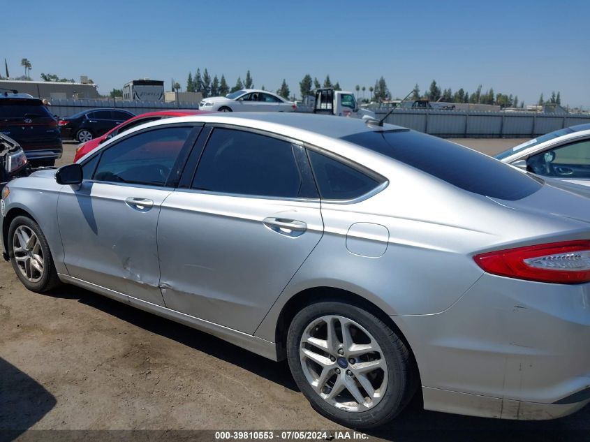 2013 FORD FUSION SE - 3FA6P0H76DR345245