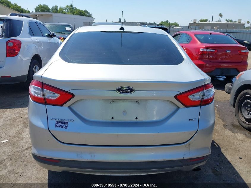 2013 FORD FUSION SE - 3FA6P0H76DR345245