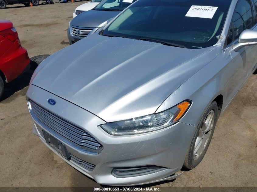 2013 FORD FUSION SE - 3FA6P0H76DR345245