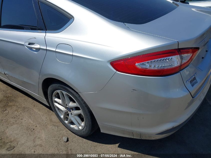 2013 FORD FUSION SE - 3FA6P0H76DR345245