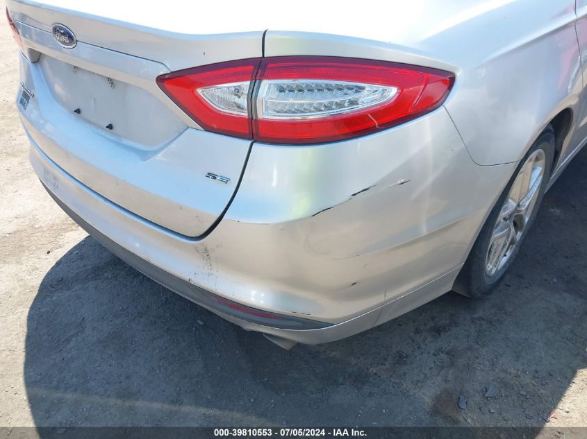 2013 FORD FUSION SE - 3FA6P0H76DR345245