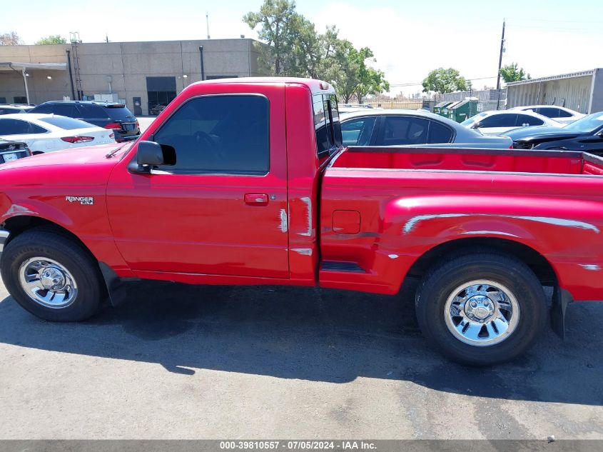 1998 Ford Ranger Splash/Xl/Xlt VIN: 1FTYR10C7WPB46470 Lot: 39810557