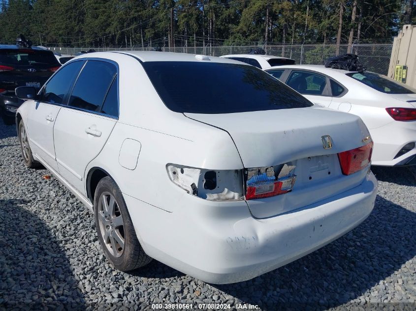 2005 Honda Accord 3.0 Ex VIN: 1HGCM66565A017802 Lot: 39810561