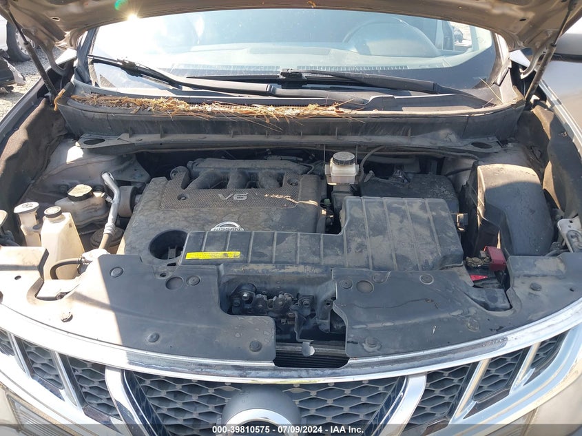 2012 Nissan Murano S VIN: JN8AZ1MW0CW232635 Lot: 39810575