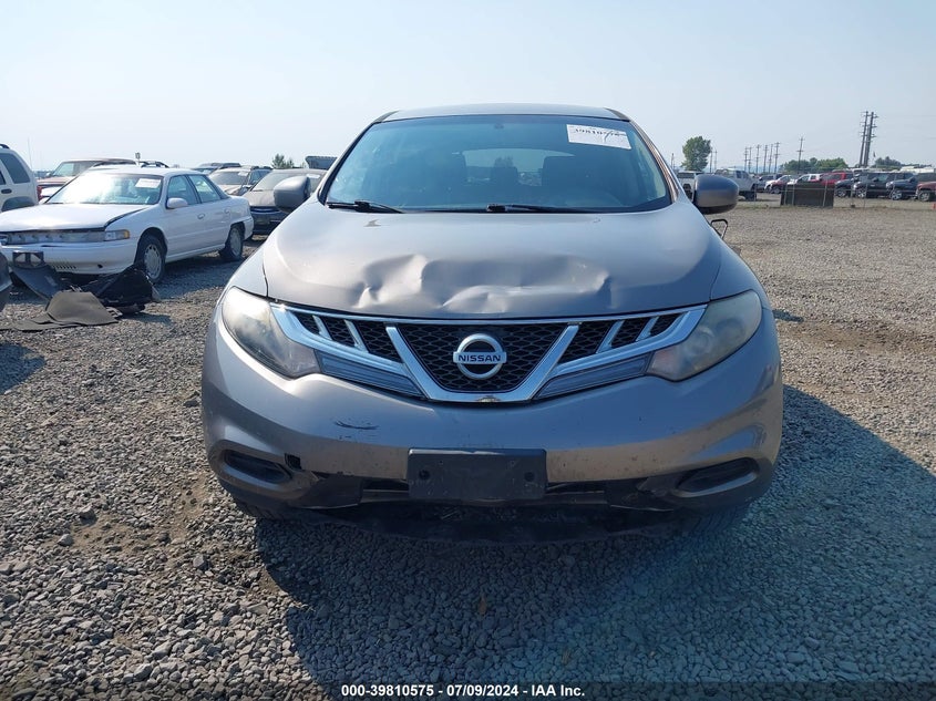 2012 Nissan Murano S VIN: JN8AZ1MW0CW232635 Lot: 39810575