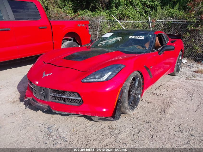 2014 Chevrolet Corvette Stingray VIN: 1G1YD2D75E5104805 Lot: 39810578