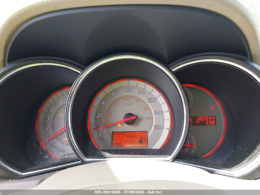 2009 Nissan Murano Le VIN: JN8AZ18W79W150694 Lot: 39810605