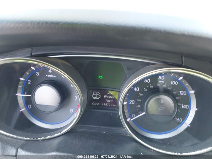 2013 Hyundai Sonata Gls VIN: 5NPEB4ACXDH538908 Lot: 39810622