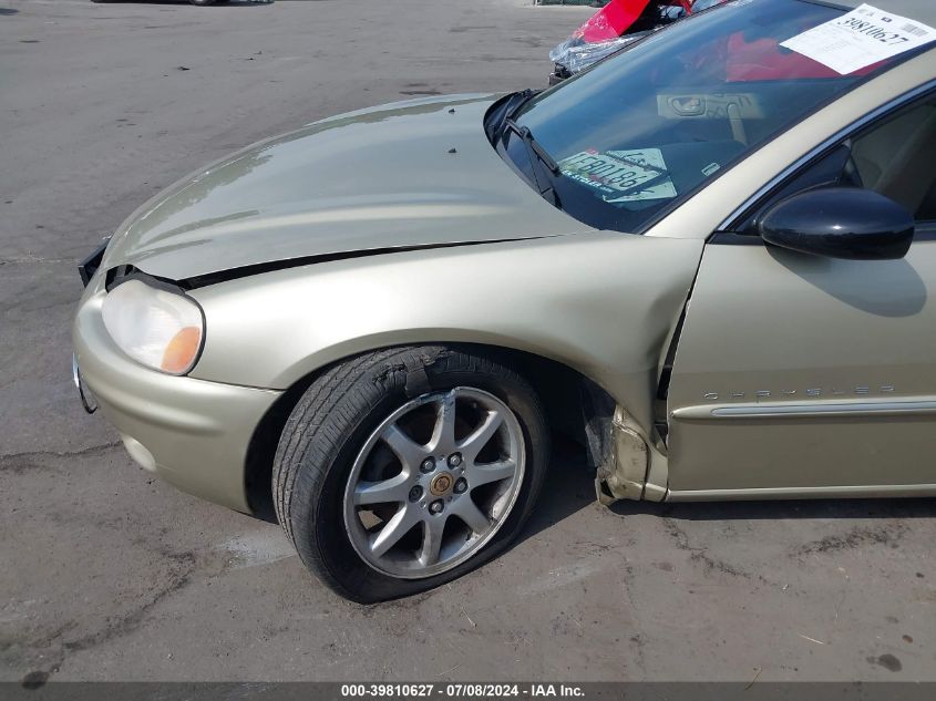 2001 Chrysler Sebring Lx VIN: 4C3AG42H01E107888 Lot: 39810627