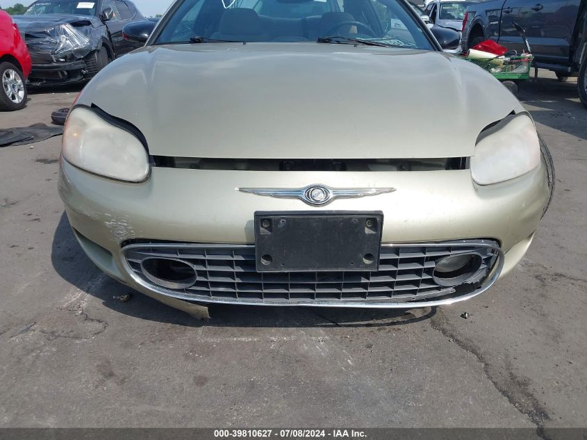 2001 Chrysler Sebring Lx VIN: 4C3AG42H01E107888 Lot: 39810627