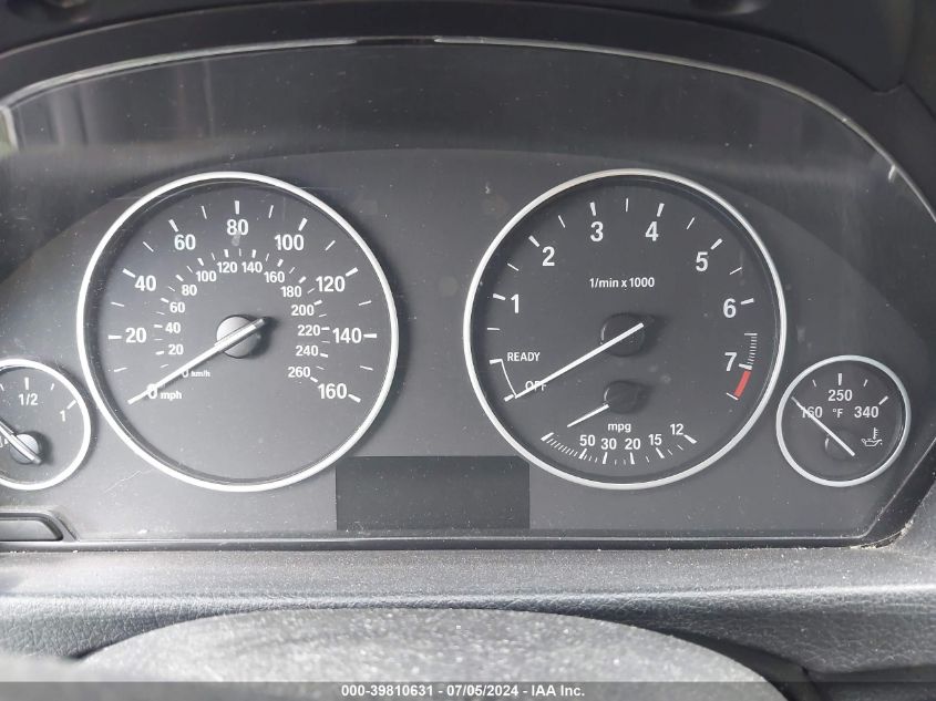 2014 BMW 328I VIN: WBA3A5C58EP600128 Lot: 39810631