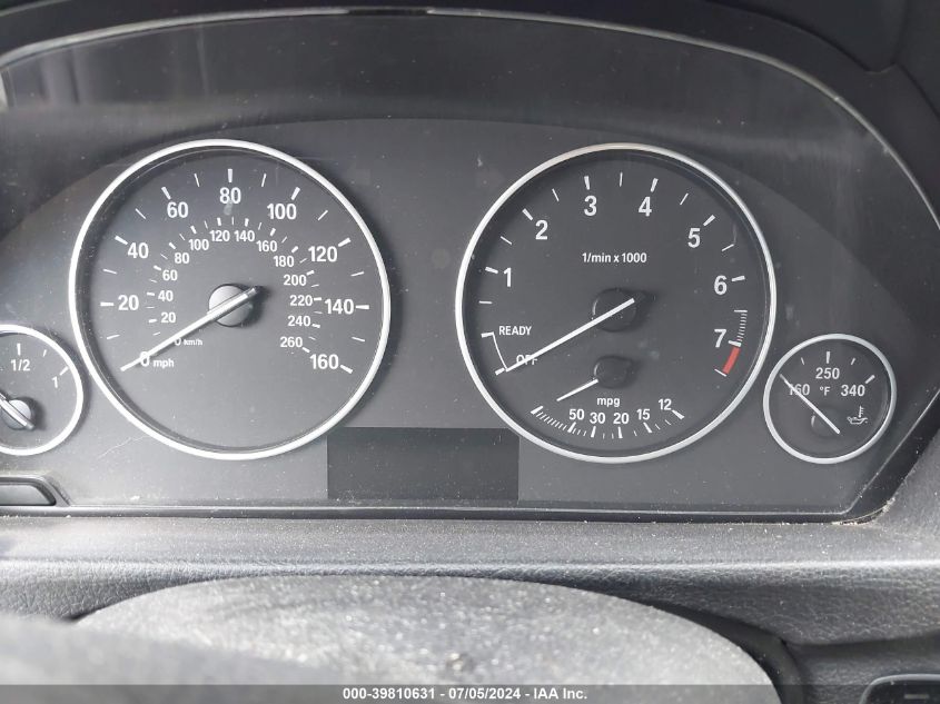 2014 BMW 328I VIN: WBA3A5C58EP600128 Lot: 39810631